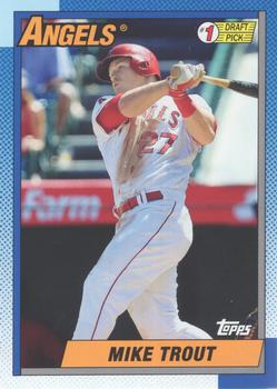 2015 Topps Archives - 1990 Topps #1 Draft Picks #90DPI-MT Mike Trout Front
