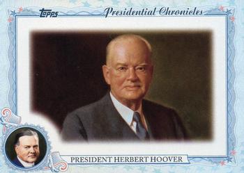 2015 Topps Archives - Presidential Chronicles #PC-HH Herbert Hoover Front