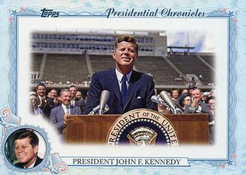 2015 Topps Archives - Presidential Chronicles #PC-JFK John F. Kennedy Front