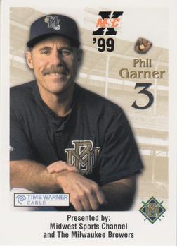1999 Milwaukee Brewers Police #NNO Phil Garner Front