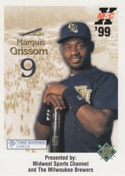 1999 Milwaukee Brewers Police #NNO Marquis Grissom Front