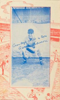 1940 Crowley's Milk Binghamton Triplets #NNO Aaron Robinson Front