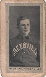 1910 Contentnea Photo Series (T209) #NNO Jim Redfearn Front