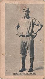 1910 Contentnea Photo Series (T209) #NNO Louie Hobbs Front