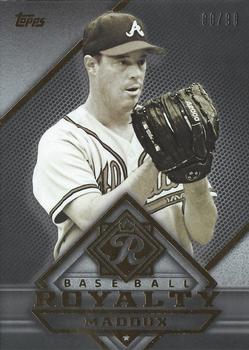 2015 Topps - Baseball Royalty Gold #BR-11 Greg Maddux Front