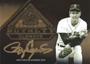 2015 Topps - Baseball Royalty Autographs #BRA-RC Roger Clemens Front