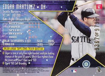 1998 Topps Stars - Bronze #62 Edgar Martinez Back