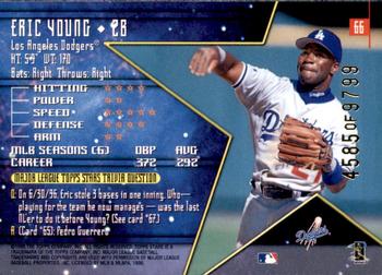 1998 Topps Stars - Bronze #66 Eric Young Back
