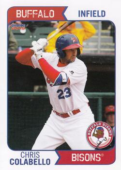 2015 Choice Buffalo Bisons #5 Chris Colabello Front