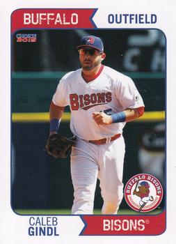 2015 Choice Buffalo Bisons #11 Caleb Gindl Front