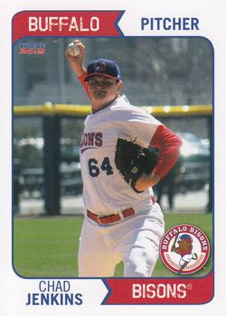 2015 Choice Buffalo Bisons #16 Chad Jenkins Front