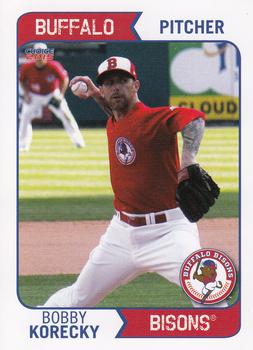 2015 Choice Buffalo Bisons #18 Bobby Korecky Front