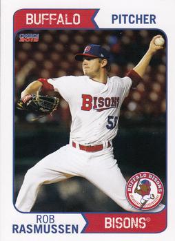 2015 Choice Buffalo Bisons #20 Rob Rasmussen Front