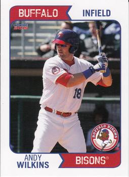 2015 Choice Buffalo Bisons #24 Andy Wilkins Front