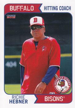 2015 Choice Buffalo Bisons #28 Richie Hebner Front