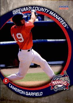 2015 Choice Brevard County Manatees #09 Cameron Garfield Front