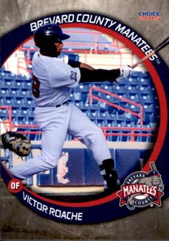 2015 Choice Brevard County Manatees #19 Victor Roache Front