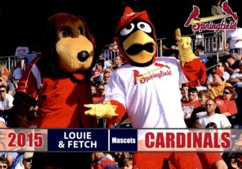 2015 Grandstand Springfield Cardinals #NNO Louie / Fetch Front
