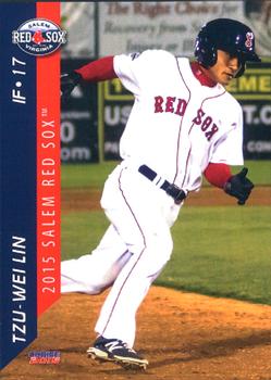 2015 Choice Salem Red Sox #11 Tzu-Wei Lin Front