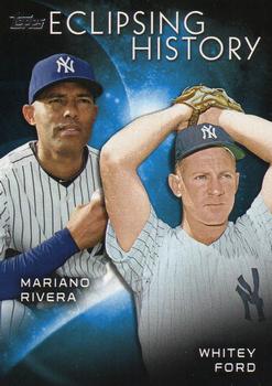 2015 Topps - Eclipsing History #EH-6 Whitey Ford / Mariano Rivera Front