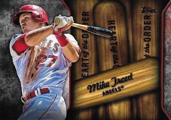 2015 Topps - Heart of the Order #HOR-7 Mike Trout Front