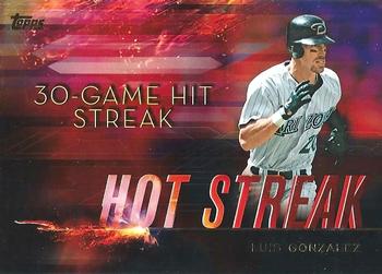 2015 Topps - Hot Streak #HS-20 Luis Gonzalez Front