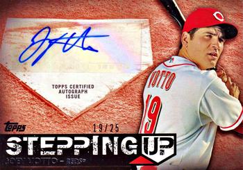 2015 Topps - Stepping Up Autographs #SUA-JV Joey Votto Front