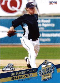 2014 Choice Midwest League All-Star #05 Joe Mantiply Front