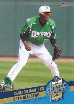 2014 Choice Midwest League All-Star #11 Calten Daal Front