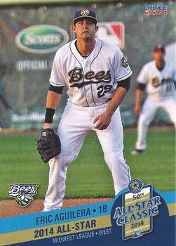 2014 Choice Midwest League All-Star #36 Eric Aguilera Front