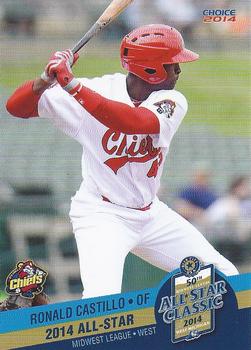 2014 Choice Midwest League All-Star #51 Ronald Castillo Front