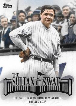 2015 Topps - The Sultan of Swat #RUTH-4 Babe Ruth Front