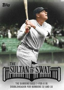 2015 Topps - The Sultan of Swat #RUTH-6 Babe Ruth Front