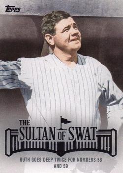2015 Topps - The Sultan of Swat #RUTH-9 Babe Ruth Front