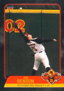 2012 Choice Rochester Red Wings #01 Joe Benson Front