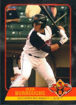 2012 Choice Rochester Red Wings #02 Sean Burroughs Front