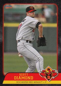 2012 Choice Rochester Red Wings #08 Scott Diamond Front