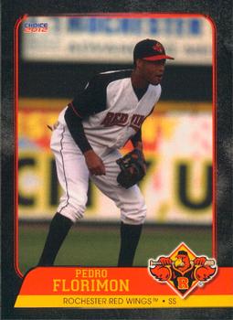 2012 Choice Rochester Red Wings #12 Pedro Florimon Front