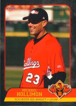 2012 Choice Rochester Red Wings #18 Michael Hollimon Front