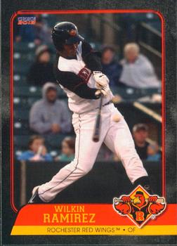 2012 Choice Rochester Red Wings #24 Wilkin Ramirez Front