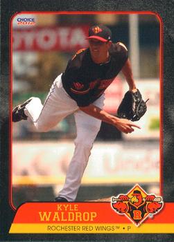 2012 Choice Rochester Red Wings #33 Kyle Waldrop Front
