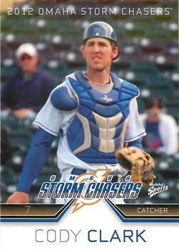2012 MultiAd Omaha Storm Chasers #5 Cody Clark Front