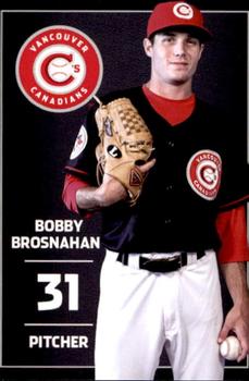 2012 Grandstand Vancouver Canadians #NNO Bobby Brosnahan Front