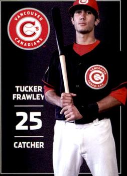 2012 Grandstand Vancouver Canadians #NNO Tucker Frawley Front