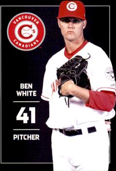 2012 Grandstand Vancouver Canadians #NNO Ben White Front