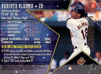 1998 Topps Stars - Silver #121 Roberto Alomar Back