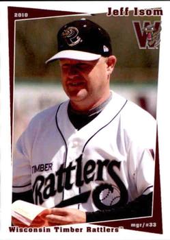 2010 Grandstand Wisconsin Timber Rattlers #NNO Jeff Isom Front