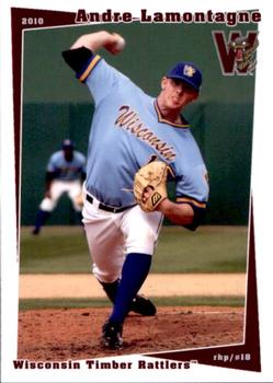 2010 Grandstand Wisconsin Timber Rattlers #NNO Andre Lamontagne Front