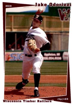 2010 Grandstand Wisconsin Timber Rattlers #NNO Jake Odorizzi Front