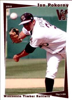 2010 Grandstand Wisconsin Timber Rattlers #NNO Jon Pokorny Front